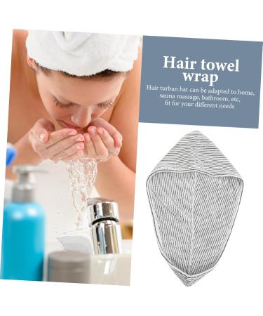 KONTONTY Coral Fleece Shower Cap Hair Turban Shower Hair Cap Dry Hair Cap Women Shower Cap Large Shower Caps for Women Reusable Shower Cap Hair Drying Towel Shower Caps Hair Towel - Buy Online on GoSupps.com