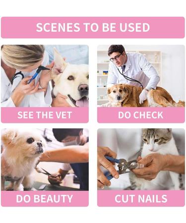 Ducomi Inflatable Pet Hinges for Dogs & Cats - Comfort & Mobility - Prevent Scratches - Pink M - Buy Online on GoSupps.com