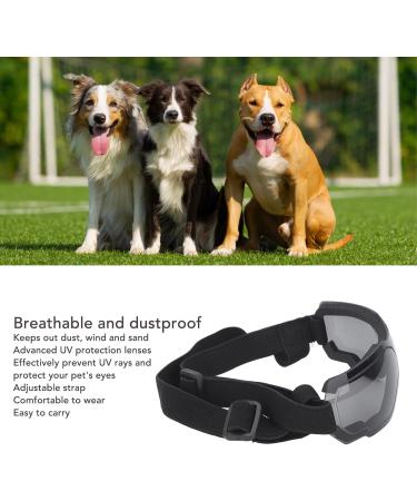 Premium UV Protection Dog Glasses | Light Soft Dustproof & Breathable for Medium & Large Dogs - Ideal for Outdoor Adventures - Buy Online on GoSupps.com