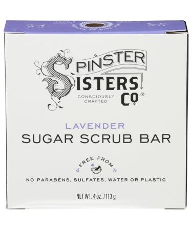 Lavender Sugar Scrub Bar 4 OZ