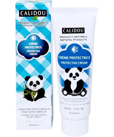  PACK OF 2 CALIDOU Protective Cream | Face & body | Baby & Kid 100% Natrual | for Wind Cold Eczema Rash Sumac Mosquito bites | Vegan | Paraben free PEG free Colorant free Fragance Free SLS free Phtalate free | Must have for baby | 50ml (2 Tubes / 100ML) 1 - Buy Online on GoSupps.com