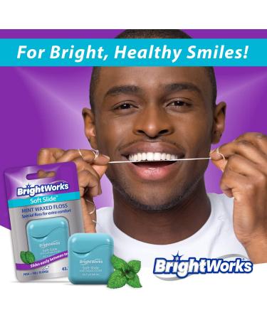 Soft Slide Dental Floss for Tight Spaces - Extra Comfort 43.7 Yards (Pack of 4) | International Shipping Available - Buy Online on GoSupps.com