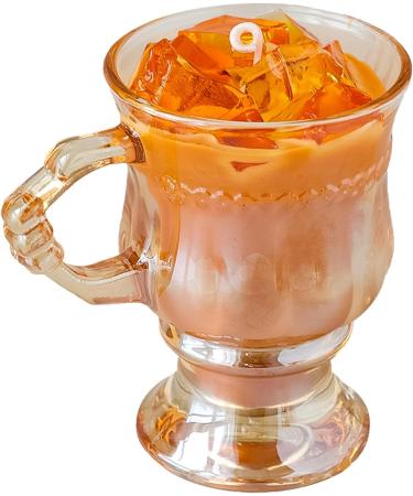 Buy Coffee Cup Scented Candle - Natural Soy Wax Aroma Candle for Meditation Gifts & Home Decor - Buy Online on GoSupps.com