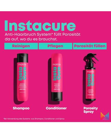 Matrix Insta Cure Liquid Protein Anti-Breakage Shampoo for Damaged Hair 1 x 300 ml - Buy Online on GoSupps.com