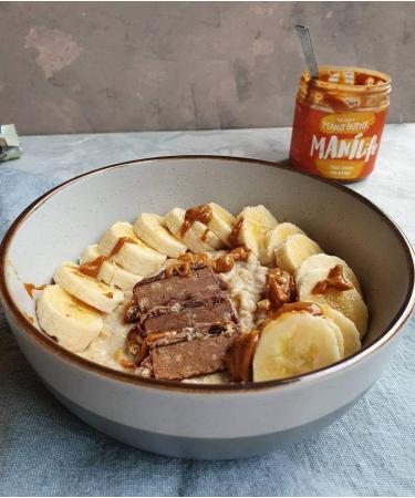  Manilife ManiLife - Smooth Peanut Butter for Deep Roasting - Peanut butter made from vigorously roasted peanuts - 295g - Buy Online on GoSupps.com