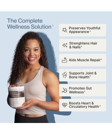 CollaVita Collagen Peptides Grass-Fed Pasture-Raised Hydrolyzed Collagen Powder Type I & III Hair Nails Skin & Joints Non-GMO Paleo & Keto Unflavored 10 oz 30 Servings 2 Pack 60 Servings Total 30 Servings - 2 Pack (  - Buy Online on GoSupps.com