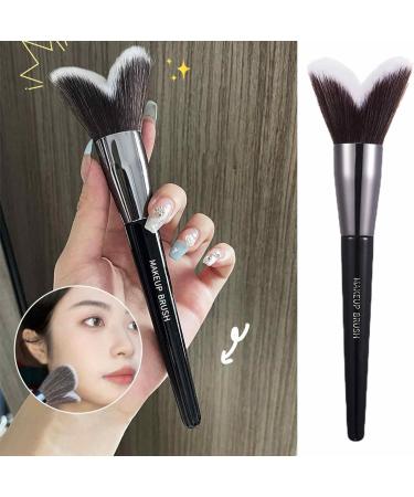 Contouring Makeup Brush - Soft Bristles Jawlines Contouring Brush Professional Makeup Brushes Bronzer & Face Powder Makeup Tools Flawlessly Contours & Sculpts Cheekbones Sritob - Buy Online on GoSupps.com