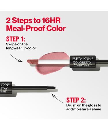 Revlon Colorstay Overtime Lipcolor - Stay Currant 0.07 oz | Long-lasting International Shipping Available - Buy Online on GoSupps.com