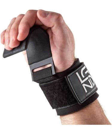 Legend Power Pulling Hook for Professionals - Pulling Aid with Hook - Neoprene & Velcro Fastener - Set of 2 Black