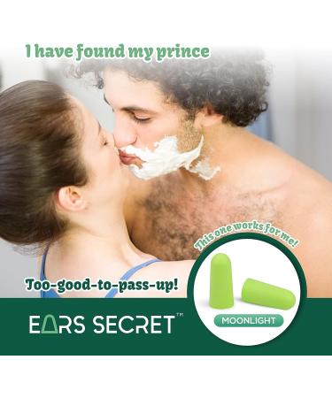 EARS SECRET Foam Ear Plugs for Sleeping - 50+3Pairs 38dB Noise Cancelling Earplugs - Comfortable, Medium Size for Travel, Snoring, Concerts, Shooting, Studying - Moonlight (50 Pairs) - Buy Online on GoSupps.com