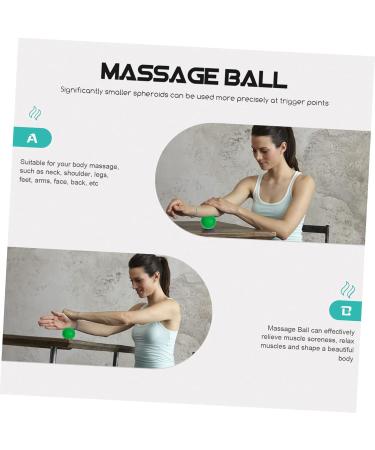 Buy Nolitoy Fascia Ball Massage Set - Trigger Point & Lacrosse Balls for Neck & Shoulder Relief | Spherical TPE Massage Accessories for Fitness - Buy Online on GoSupps.com