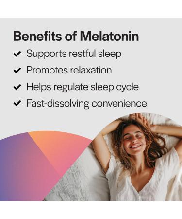 PureFormulas - Melatonin 3 mg - Supports Circadian Rhythms Restful Sleep and Relaxation - Pure Melatonin 300 mcg Antioxidant Soy-Free Dairy-Free - 60 Tablets - Buy Online on GoSupps.com