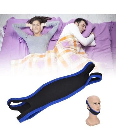 Buy Anti Snoring Chin Strap | Adjustable & Breathable Anti Snoring Devices for Men & Women - Blue Black - Buy Online on GoSupps.com