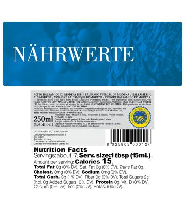 Buy La Secchia Balsamico Obessig from Modena IGP - Three Stars 250ml - Premium Traditional Balsamic Vinegar with Cherry Mulberry Barrel Aging - Buy Online on GoSupps.com