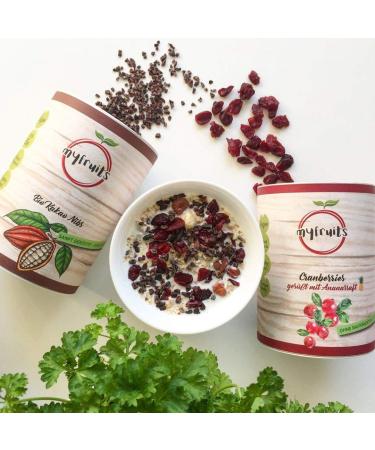 Buy Myfruits Bio Cocoa Nibs 1000g | Sugar-Free Additive-Free & Gently Roasted | Perfect for Baking & Muesli | Premium Chocolate Flavor - Buy Online on GoSupps.com