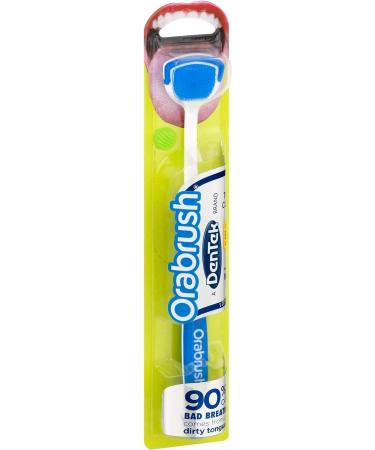 Orabrush Tongue Cleaner - Set of 4 Brushes for Fresh Breath - Buy Online on GoSupps.com
