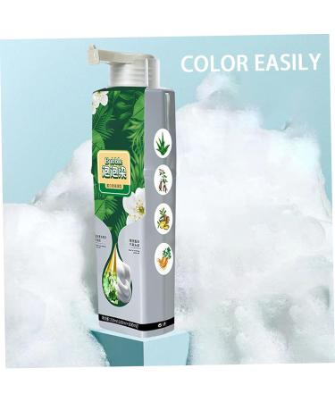 Natural Herbal Hair Dye 100ml Bubble Herbal Hair Dye Herbal Hair Dye for Gray Hair Coverage Brown Color - Buy Online on GoSupps.com