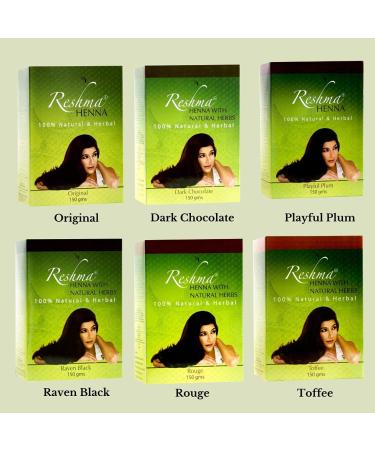 Reshma Beauty Henna Hair Color - Raven Black 5.3 oz (Pack of 1) - Natural & Organic Dye - Buy Online on GoSupps.com