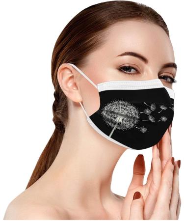 Winfer 3-Layer Disposable Mouth and Nose Protection - Colorful Adult Bandana Scarves (50/100 Pieces) | Breathable & Stylish Face Masks for Men & Women - Buy Online on GoSupps.com