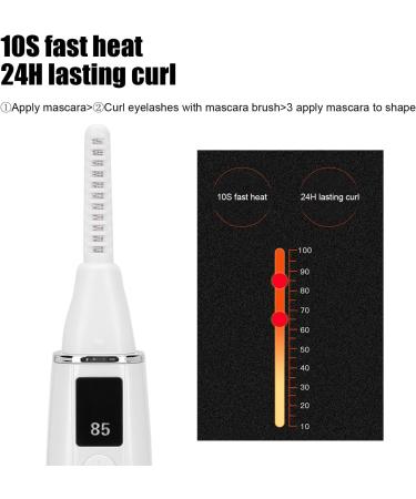 Shop Electric Heated Eyelash Curler - Long Lasting & Dual Temperature for Perfect Curls - International Shipping Available - Buy Online on GoSupps.com