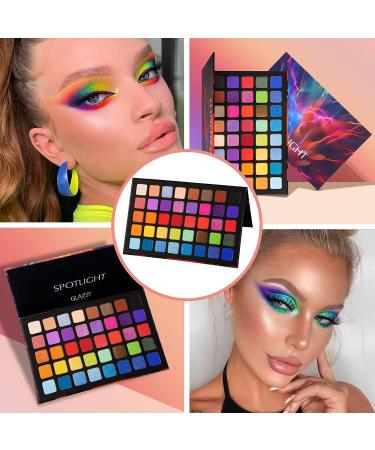 Rechoo 40 Color Eye Makeup Palette - Matte & Shimmer Shades for Bright & Bold Looks - Buy Online on GoSupps.com