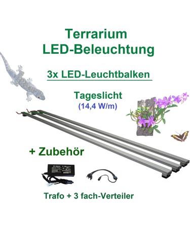 AQUARIUM PL DERHAUSEN Rainforest Terra - 70cm LED Lighting Bar for Tropical Plants | International Shipping Available - Buy Online on GoSupps.com