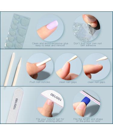 FANDAMEI Press on Nails - 24 Colors 576 PCS Short Matte & Glossy Press on Nails Glitter Press on Nails - Lightweight & Natural Fit for Stunning Nail Art - Buy Online on GoSupps.com