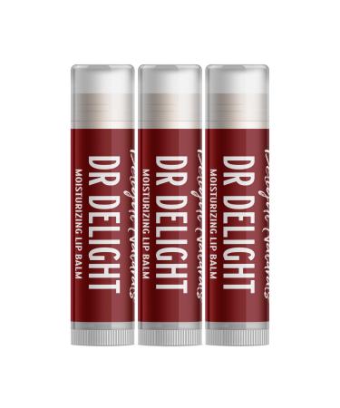 Delight Naturals Dr Delight Lip Balm - Set of Three