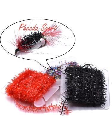 Phecda Sport 15 Cards Tinsel Chenille & Crystal Flash Line Fly Tying Material - 75M - Buy Online on GoSupps.com