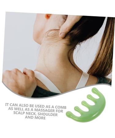 Fomiyes 5-St Massage Comb - Promotes Wellness & Circulation | Best Head Scalp Massager Gift - Buy Online on GoSupps.com