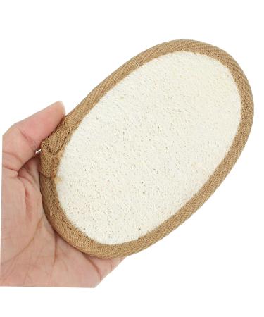 3 Pcs Loofah Bath Towel Set - Exfoliating Shower Scrubber & Sponge for Smooth Skin - Buy Online on GoSupps.com