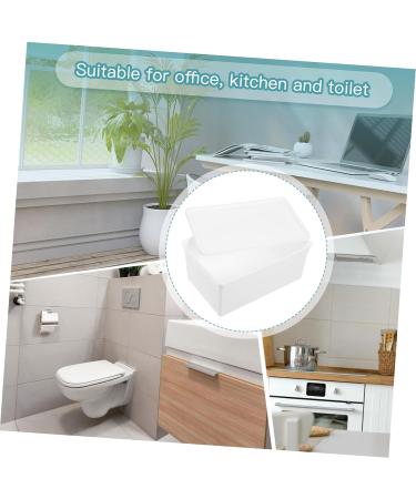 Cabilock Box Sheet Laundry Detergent Storage Box Drawer Laundry Room Bucket Laundry Powder Bin Scent Beads Container Laundry Detergent Dispenser Laundry Plastic With Cover White 16.8X11X7.5CM White - Buy Online on GoSupps.com