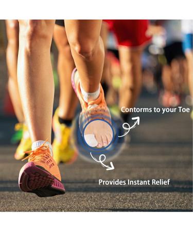 6pcs Soft Gel Toe Protectors with 5pcs Care Patch - Toe Caps & Sleeve for Calluses, Blisters, and Irritations - Buy Online on GoSupps.com