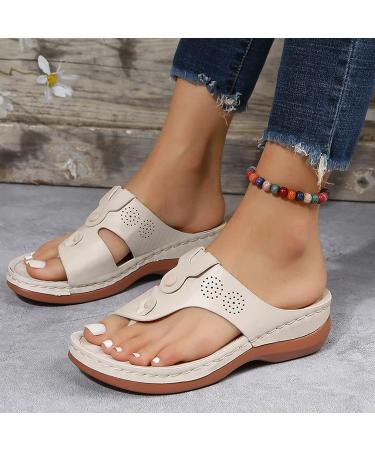 Women's Orthopedic Arch Support Slippers - White, Size 8.5 - Buy Online on GoSupps.com