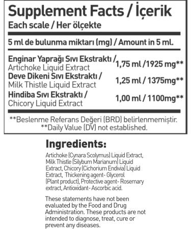 Immu-nat H-D Herbal Liver Detox Liquid Supplement - Supports Gut Health & Kidney Function - Milk Thistle, Artichoke, Chicory - Non-GMO - 8.50oz - Buy Online on GoSupps.com
