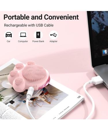 MelodySusie Electric Sonic Facial Cleansing Brush - Rechargeable for Deep Cleaning & Exfoliating | Mother's Day Gift for Women - Buy Online on GoSupps.com