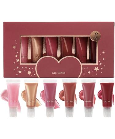  Xijobido Lip Shine | Long-Lasting Shiny Lipstick - Nourishing Moisturizing Moisturizing Lipstick Natural Effect - Buy Online on GoSupps.com