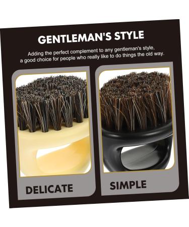 Beavorty Men's Beard Styling Brush Set - 10 Pieces Pocket Hair & Cleaning Brushes for Perfect Beard Care - Black & Beige - Buy Online on GoSupps.com