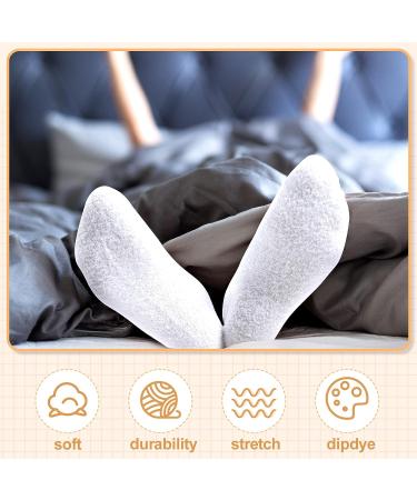 Moisturizing Aloe Vera Gel Spa Socks - 3 Pairs for Dry Cracked Feet - Pink - Buy Online on GoSupps.com