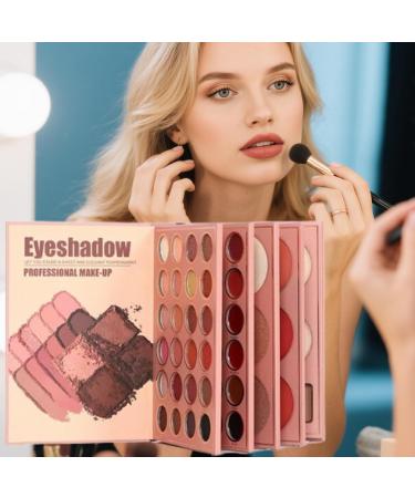  G n rique Colorful Makeup Palette - 67 Colours Book-Shaped Eyeshadow Palette Cosmetic Contour Kit For Women Adults In Love Family Friend Wife - Buy Online on GoSupps.com