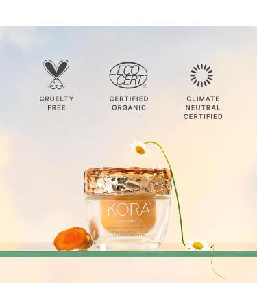 KORA Organics Turmeric Glow Facial Moisturizer Refill Pod Hydrating Cream with Rosehip Oil for Face Softens Firms & Illuminates - Certified Organic & Cruelty-Free 1.69 Fl Oz Refill Pod 1.69 Fl Oz (Pack of 1) - Buy Online on GoSupps.com