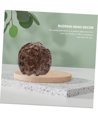Stobok Wenwan Handle Wood Carvings - Vintage Chinese Gymnastics Balls & Peach Core Figurines | 4x4x4cm - Buy Online on GoSupps.com