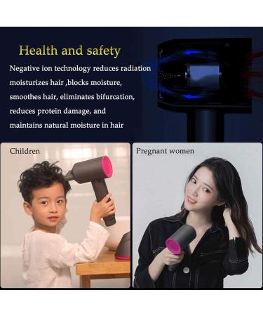 Wireless Hair Dryer Portable Travel Hairdryer Rechargeable Cordless Blow Dryer 3 Modes Cold/Warm/Hot Wind for Home/Pet Care White - Buy Online on GoSupps.com