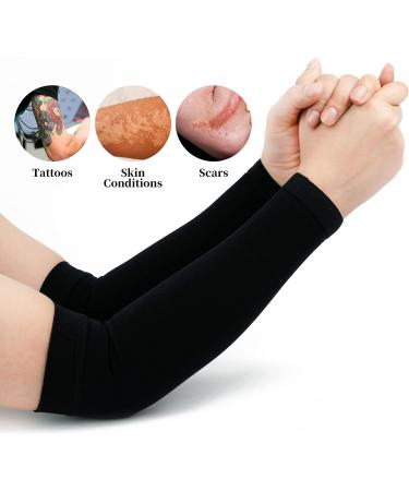 Chrontier Cooling Arm Sleeves for Men and Women | UV Protection Compression for Cycling, Running, Golf | Brown | Outdoor Sports Tattoo Cover Up - Buy Online on GoSupps.com