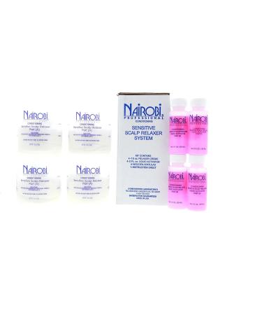 Nairobi Sensitive Scalp Relaxer System - Gentle Hair Relaxing Treatment for All Hair Types | Shop Internationally - Buy Online on GoSupps.com