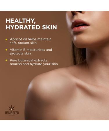 Hemp Seed Massage & Body Oil - Nourishing Vegan Oil with Apricot & Almond - 8 fl. oz. - Moisturizing & Cruelty Free Lavender - Buy Online on GoSupps.com