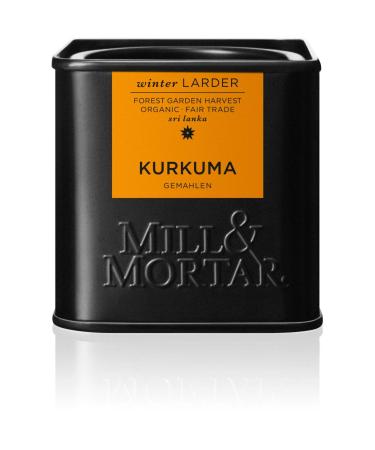 Mill Mortar Mill & Mortar Turmeric ground from Sri Lanka Organic 50 g