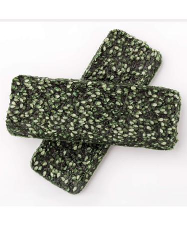 Go Raw Spirulina Sesame Seed Bars - Keto, Gluten-Free, Vegan, Organic, Paleo (10 Pack) - Buy Online on GoSupps.com