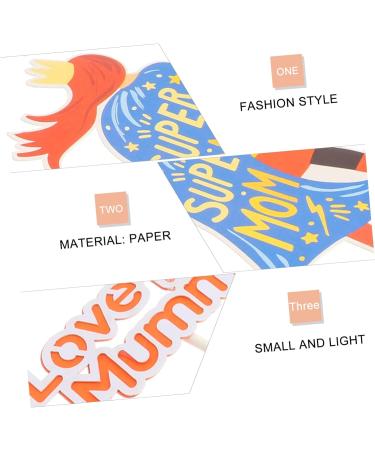 OFFSCH 3 Sets Mother's Cake Inserts Dessert Plug-in Party Cake Picks Mothers Day Theme Cake Plug-in Mom Gifts Cake Ornament Mum Presents Moms Birthday Moms Gifts Decor Paper Cake Supplies - Buy Online on GoSupps.com