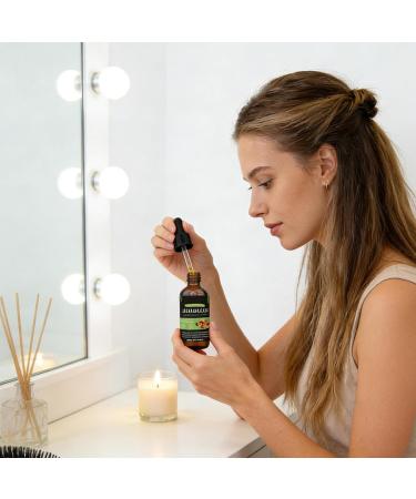 higyee AntiFrizz Hair Oil 60ml Moisturizing Care Travel Hair Nourishing Oil for Men Women Youth - Buy Online on GoSupps.com